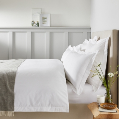 Padstow Oxford Pillowcase with Border Single Padstow Bed Linen
