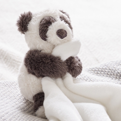 White company sales panda comforter