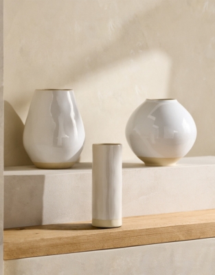 Parham Round Ceramic Vase – Large