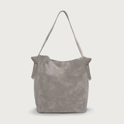 Pembroke Knot Large Suede Tote