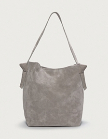 Pembroke Knot Large Suede Tote