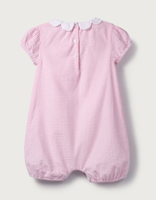 Petal-Collar Shortie Romper | Baby & Children's Sale | The White Company UK