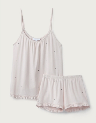 Petal Dot Cami & Short Pyjama Set | Nightwear & Robes Sale | The White ...