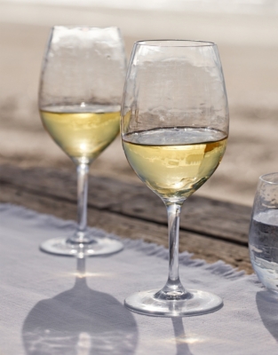 Picnic Wine Glass - White