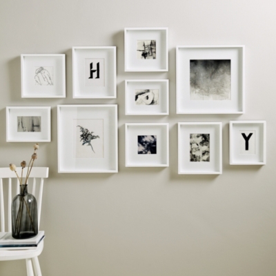 Picture Gallery Large Wall Photo Frame Set Photo Frames The White Company Uk