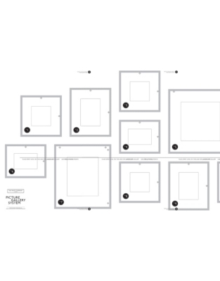 Picture Gallery Large Wall Photo Frame Set