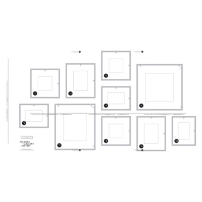 Picture Gallery Large Wall Photo Frame Set