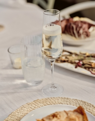 Pimlico Champagne Flute Glasses – Set of 4