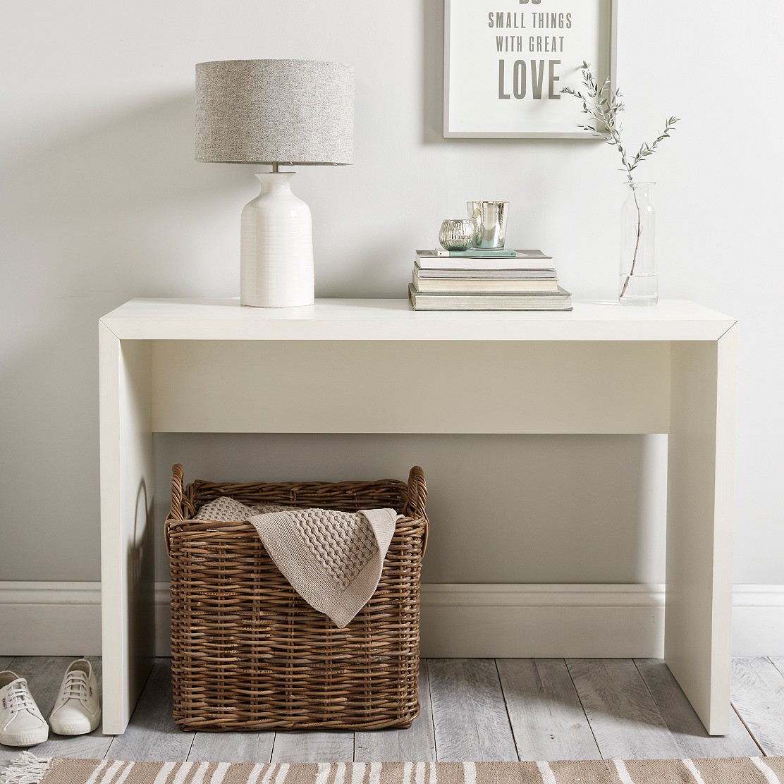 White company dressing table