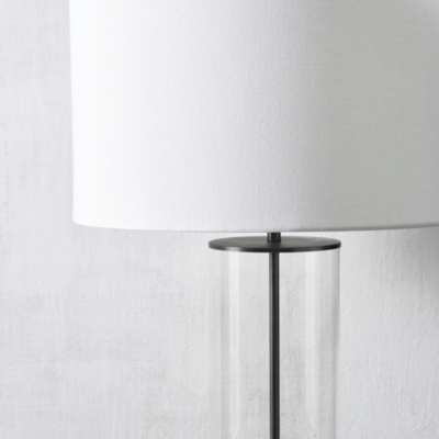 white company floor lamp