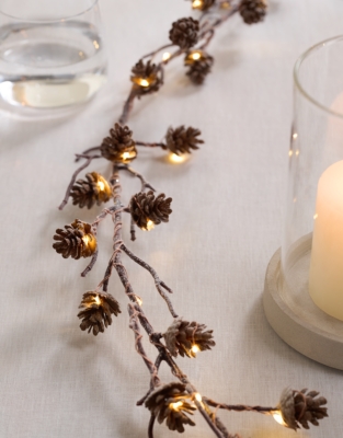 Pine Cone Garland