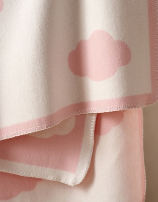 Pink Cloud Baby Blanket