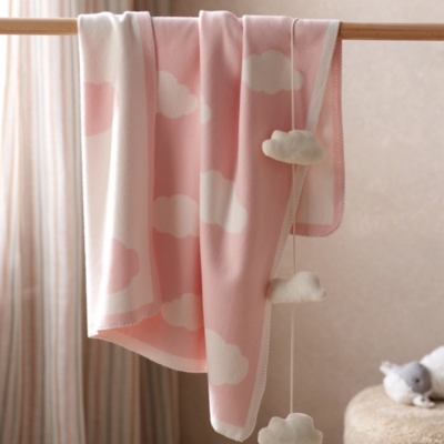 Pink Cloud Baby Blanket