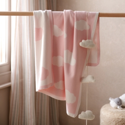Pink Cloud Baby Blanket