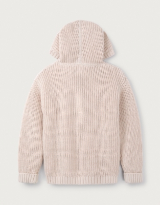 Pink Hooded Cardigan (018mths) Baby Girls The White Company US