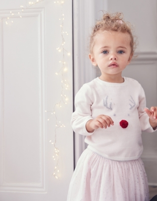 White company christmas jumper sale