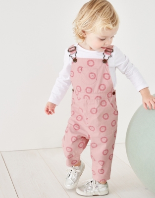 Baby girl hot sale dungarees uk