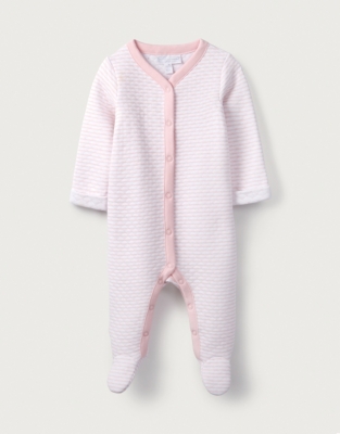 quilted sleepsuit baby