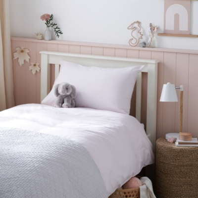 White company hot sale cot duvet