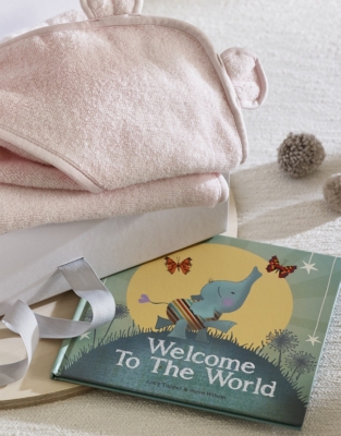 Pink Stripe To The World Gift Set (06mths) Baby Gift Sets