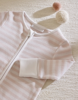 Pink Stripe To The World Gift Set (06mths) Baby Gift Sets