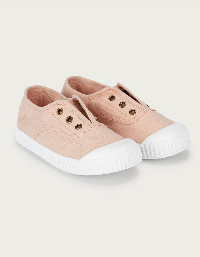 Pink Victoria Plimsolls | Girls' Clothing | The White Company UK