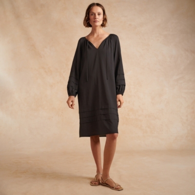 White company denim outlet dress