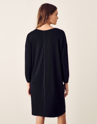 Piped Jersey Cocoon Dress Clothing Sale The White Company UK