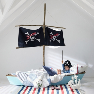 Pirate cot cheap bed bedding