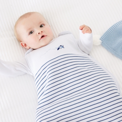 Plane & Stripe Sleeping Bag 2.5 Tog Baby & Children's Sale The