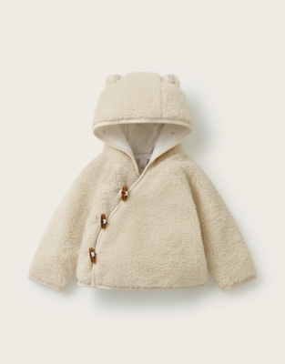 Playful Bunnies Teddy Fleece Jacket (0–4yrs)