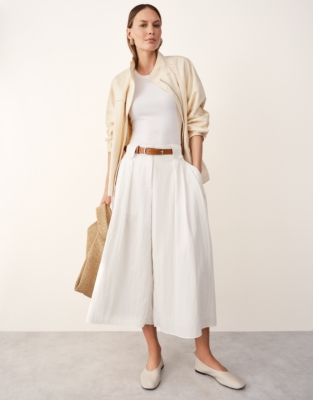 Pleated Culotte