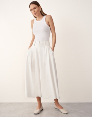 Pleated Culotte