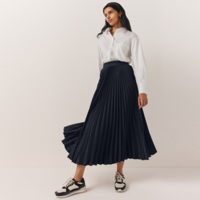 White company bias outlet cut skirt