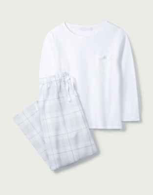 white company baby girl pyjamas