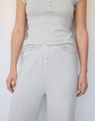 Pointelle Pajama Bottoms