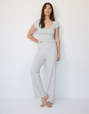 Pointelle Pajama Bottoms