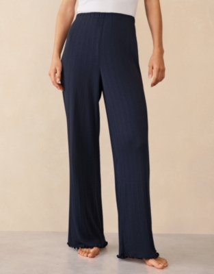 Pointelle Pull-On Trousers 