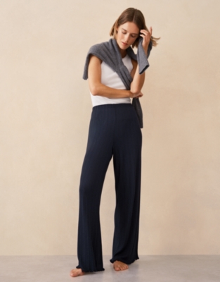 Pointelle Pull-On Trousers 