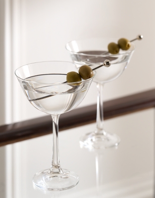 Polished Steel Cocktail Picks – Set of 8