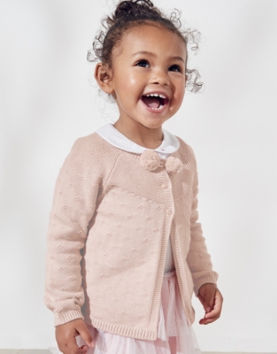 Baby pom pom store cardigan