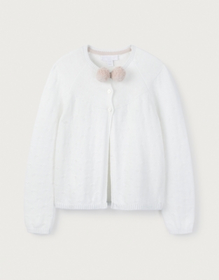 White company 2025 baby cardigan