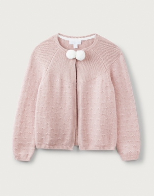 Pom-Pom Cardigan | Baby & Children Sale | The White Company US