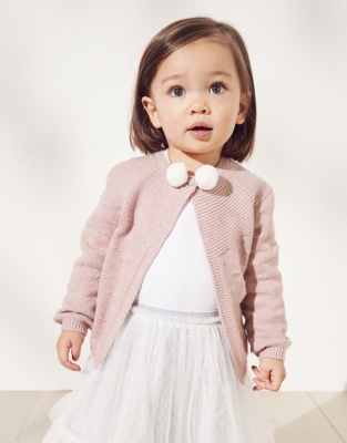 Pom pom cardigan clearance baby