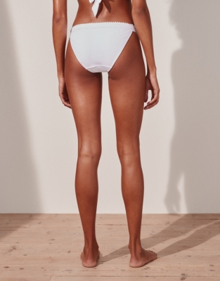 Pom Pom Trim Bikini Briefs