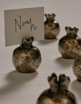 Pomegranate Place Card Holders – Set of 6
