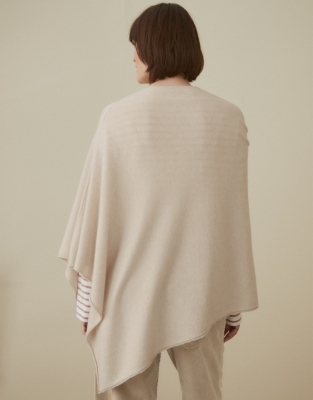 Poncho with Cashmere Clothing Sale The White Company UK