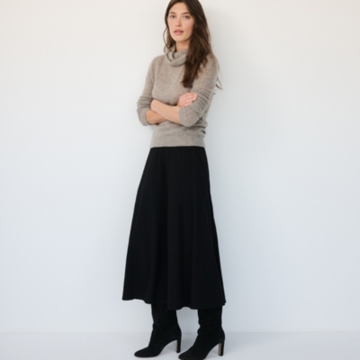 Ponte Jersey Circle Skirt