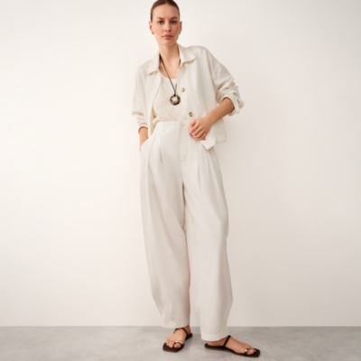 Poplin Trousers