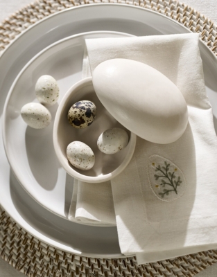 Porcelain Egg Trinket Box